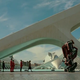 A still from the new trailer. That’s...a big robot.